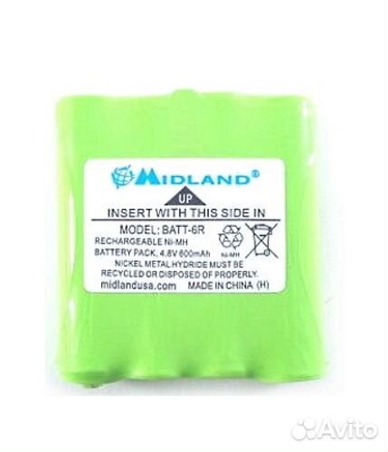 Аккумулятор batt6R для Midland