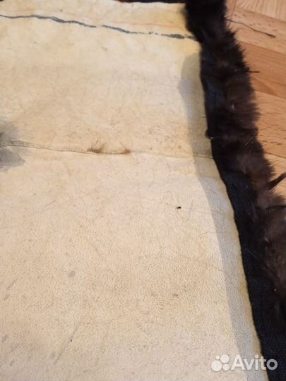 Мех норки, пластина 74-75х30 см