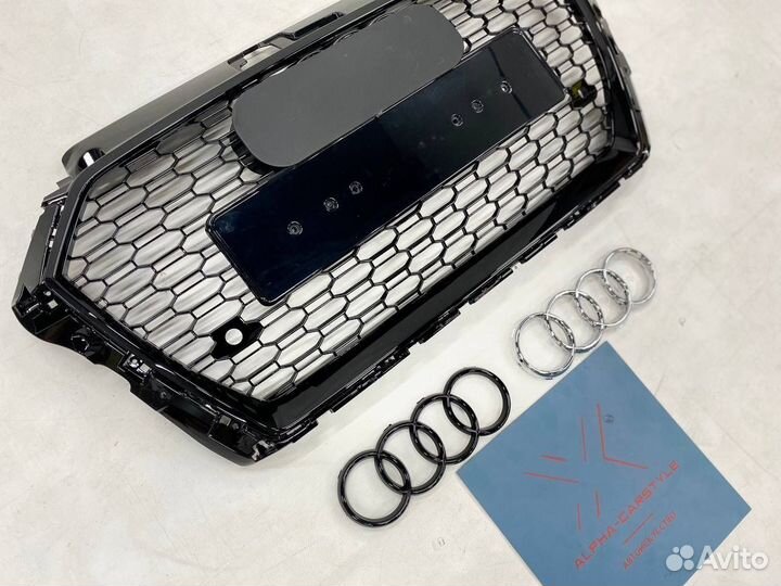 Audi a3 рестайлинг решетка RS3 стиль