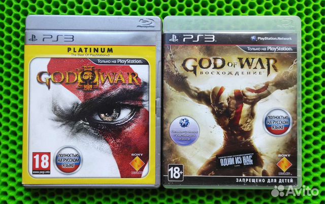 Год оф вары GOD OF WAR Бог войны PS3