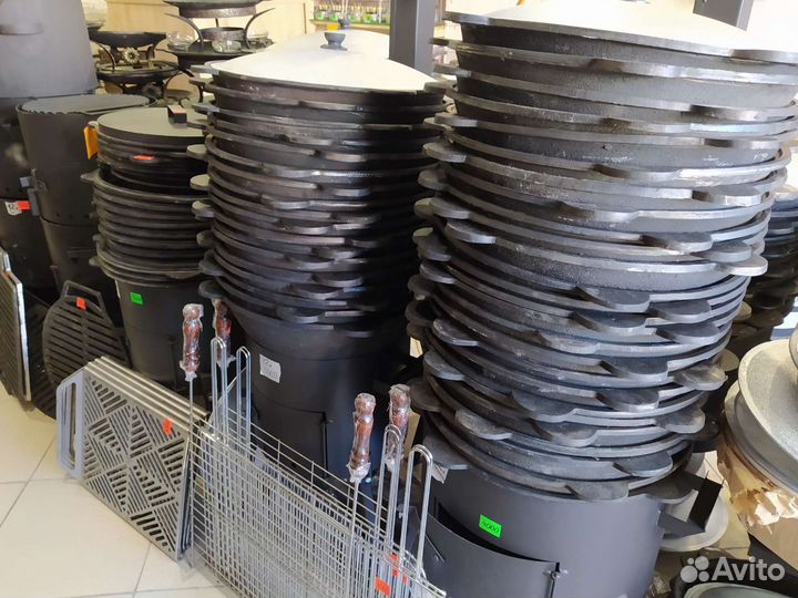 Чугунные казаны и печи оптом