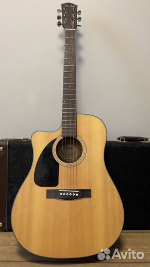 Гитара эл/акк леворукая Fender CD100CE