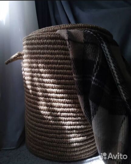 Корзина из джута