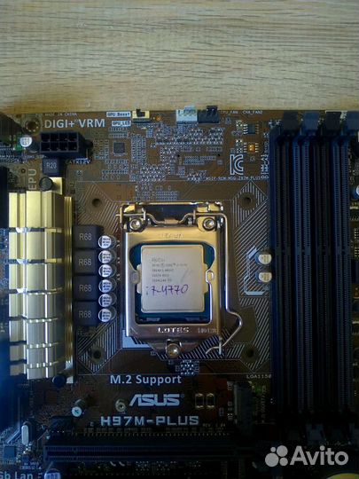 Комплекты LGA 1150: MSI Z87, Asus H97+Core i7-4770