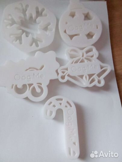 Набор новогодних формочек для печенья