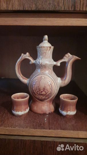 Графин с рюмками СССР олимпиада