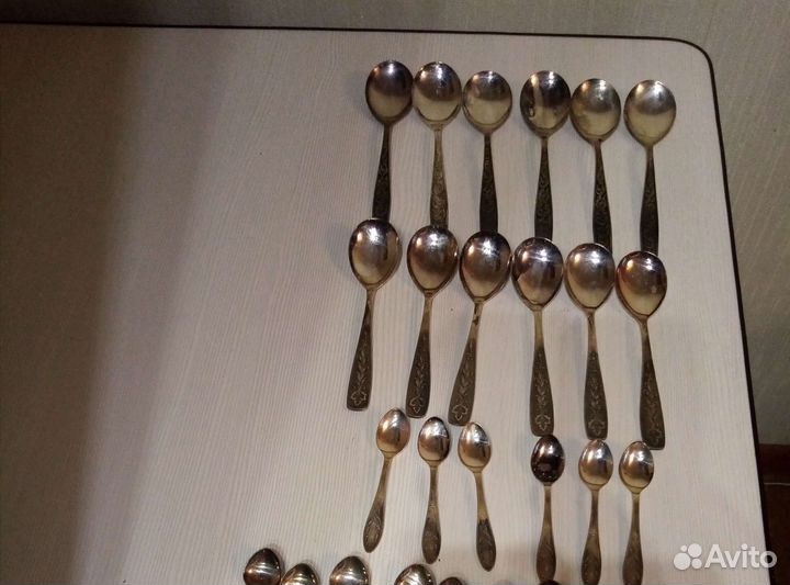 Мельхиоровые ложки СССР