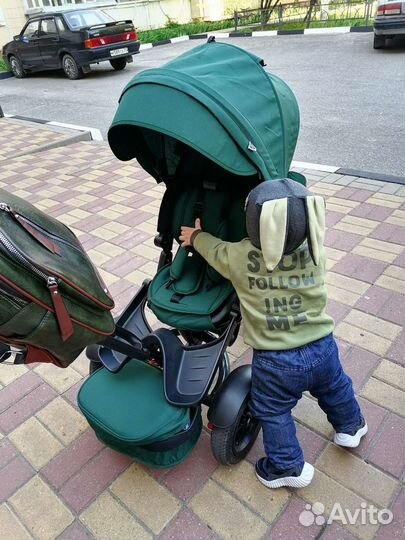 Велосипед мотоцикл с ручкой