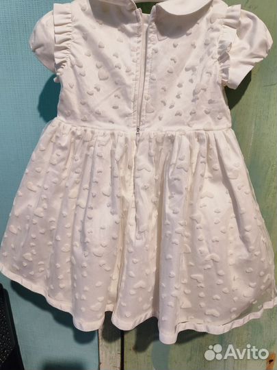 Платье для девочки 86