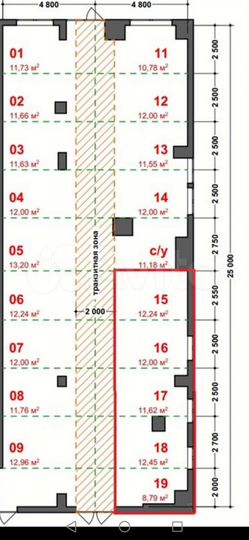 Торговая площадь, 10 м²