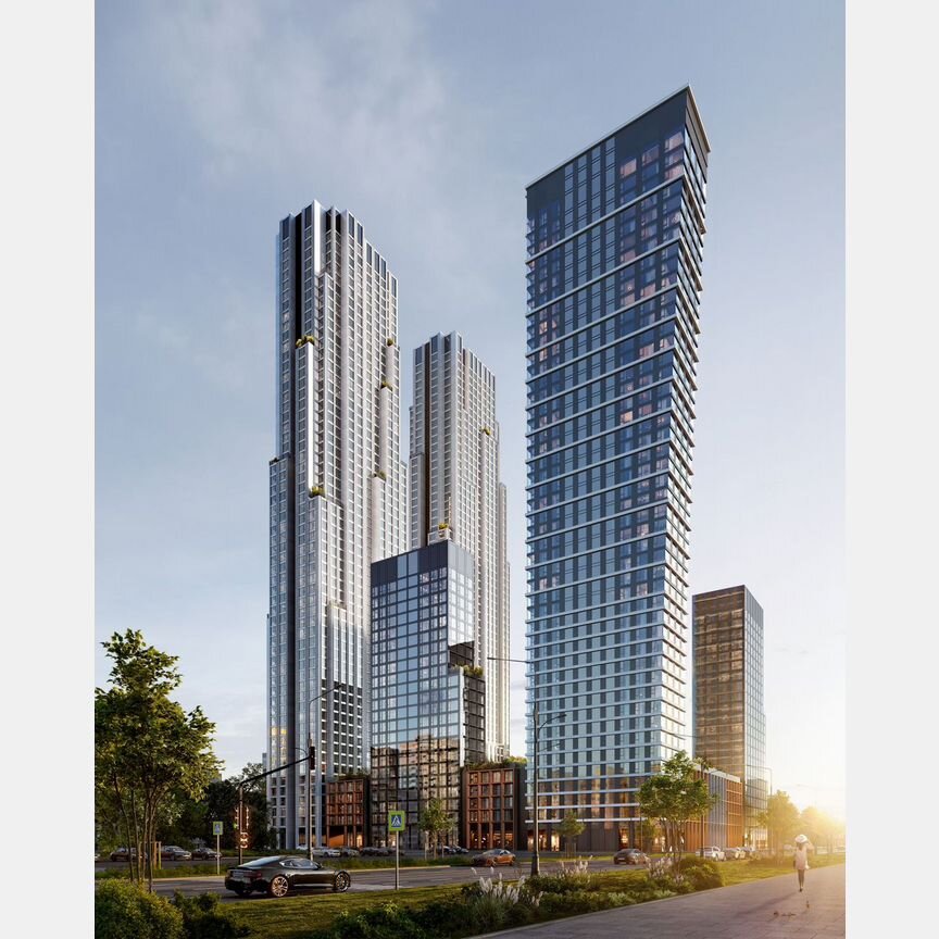 1-к. квартира, 43,6 м², 34/59 эт.