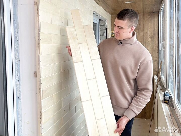 Отделка балконов и лоджий под ключ