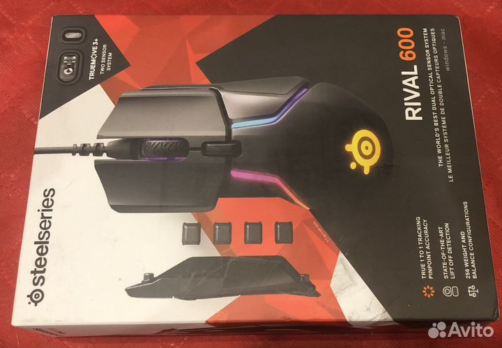 Игровая мышь SteelSeries Rival 600 Новая