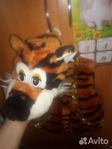 Новогодний костюм для мальчика тигр