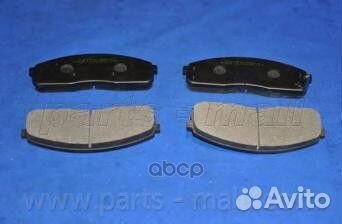 Колодки тормозные дисковые перед parts-mall 1533
