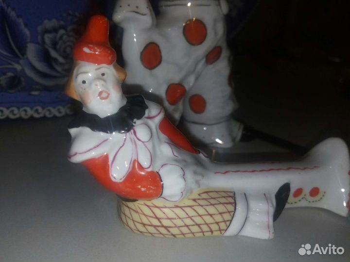 Статуэтка клоун Орлов фарфор