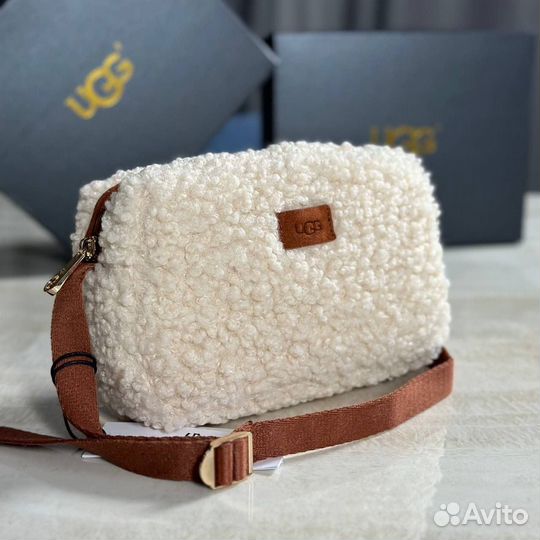 Сумка женская ugg с мехом