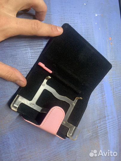 Чехол Nintendo DS Lite розовый, стилус