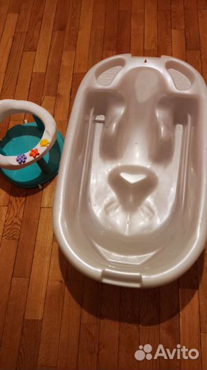 Ванночка и горка для купания
