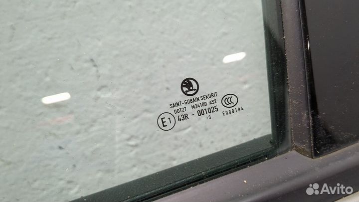 Дверь левая передняя Skoda Fabia, 2013