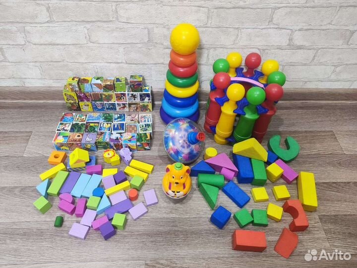 Развивающие игрушки детские, пакетом