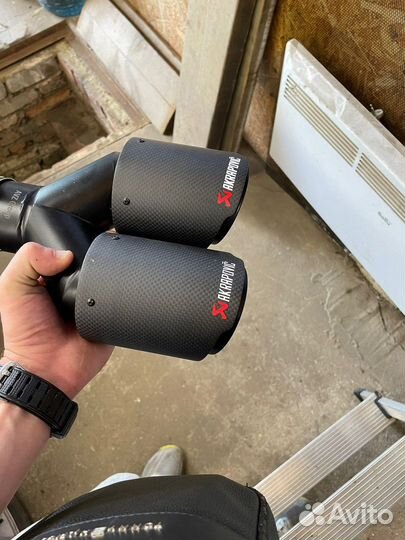 Насадка на глушитель akrapovic