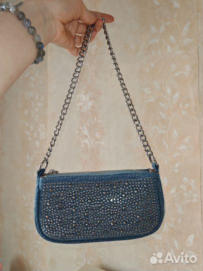 Сумка со стразами