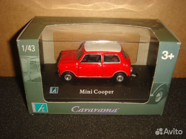 Модель mini cooper 1/43