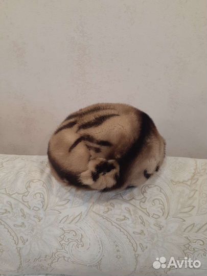 Берет женский норковый