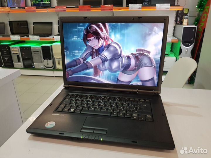 Надежный Ноутбук Fujitsu настоящий Японец