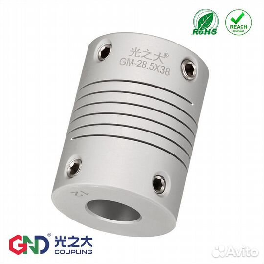 Муфта GM (CR) соединительная D19.5 L24.5 спиральн