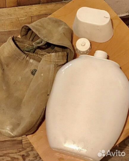 Фляга пластиковая 1литр