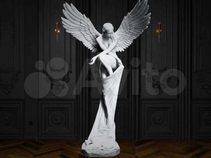 Современная скульптура Парящий Ангел 220 см