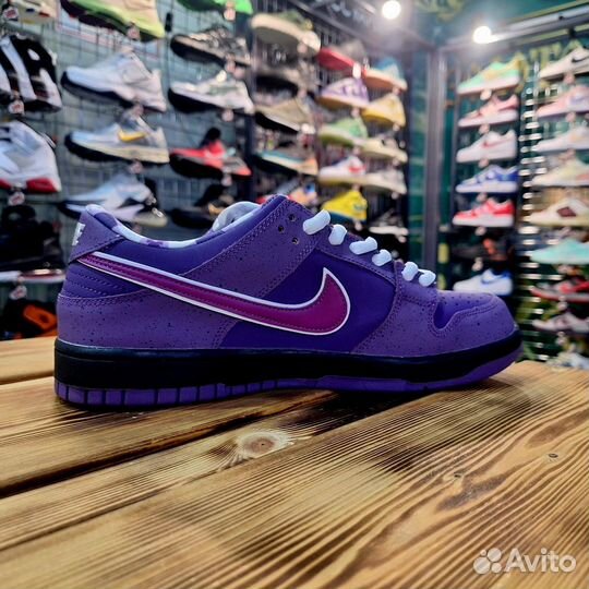 Кроссовки Nike SB Dunk Low Concepts Purple Lobster