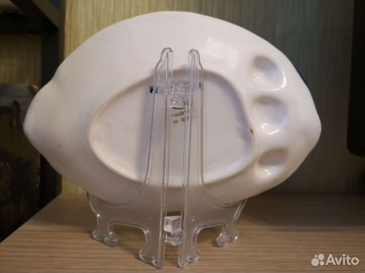 Тарелка гжель, авторская