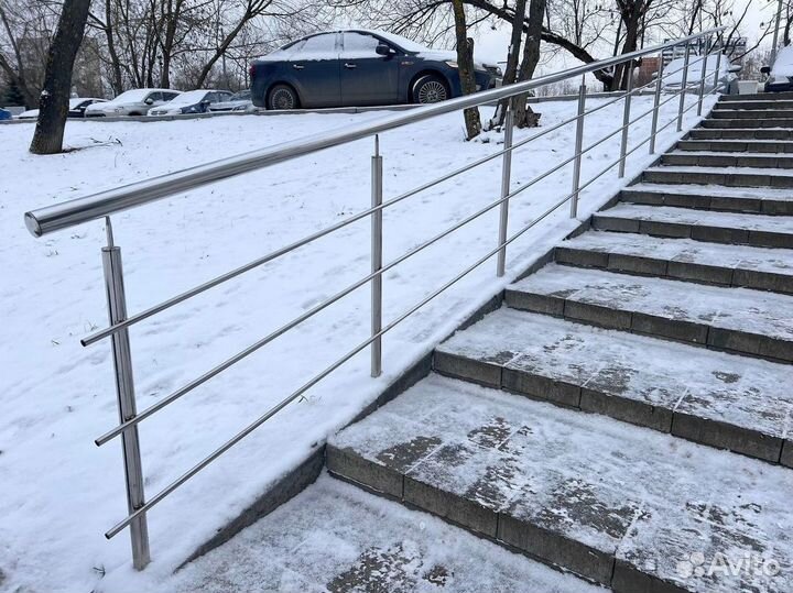 Поручни из нержавейки