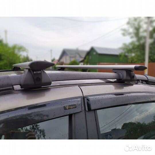 Багажник на рейлинги Интер Титан аэро-крыло 120см