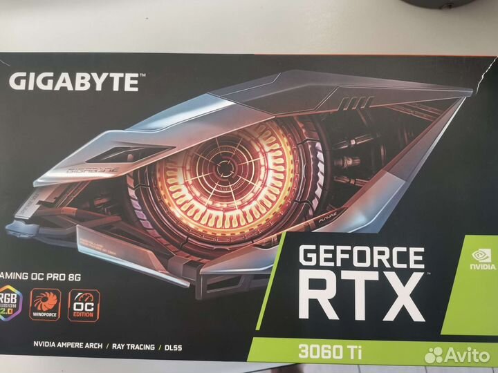 Видеокарта rtx 3060 ti