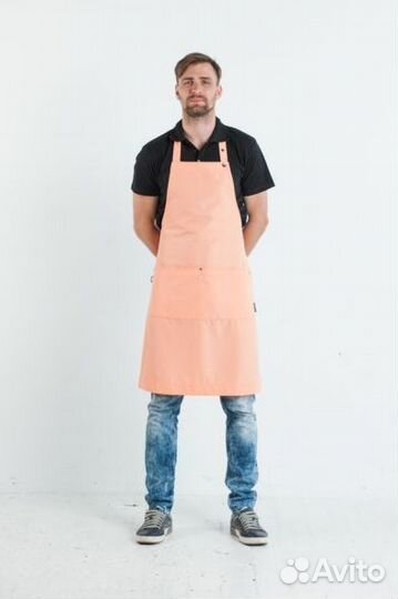 Белые поварские фартуки