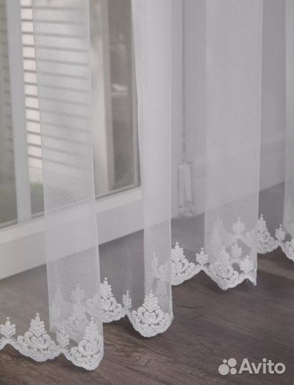 Тюль сетка Турция 5 метров новый