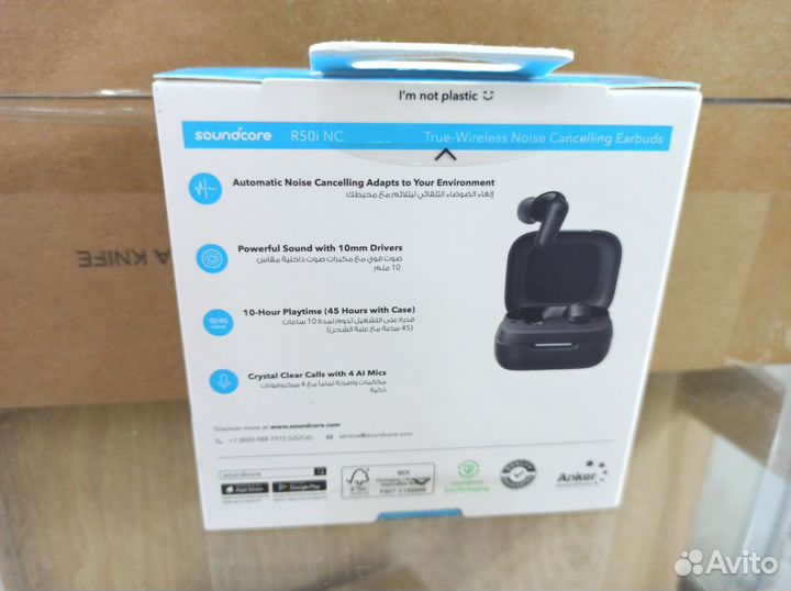 Беспроводные Наушники TWS Anker Soundcore R50i NC