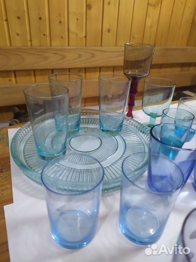 Цветное стекло СССР