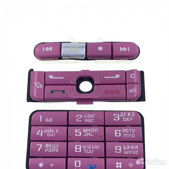 Клавиатура Nokia 3250 розовая