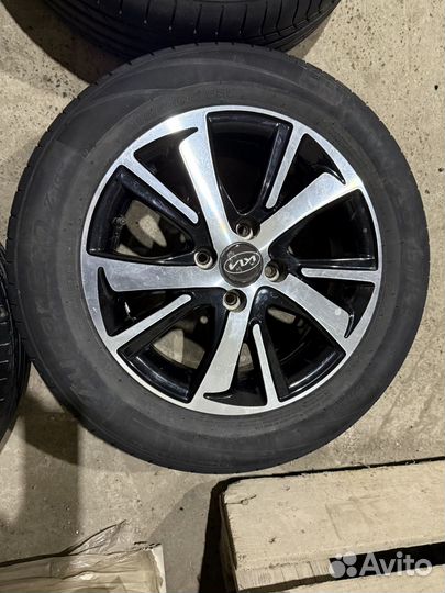 Летние колеса r15 на литых дисках