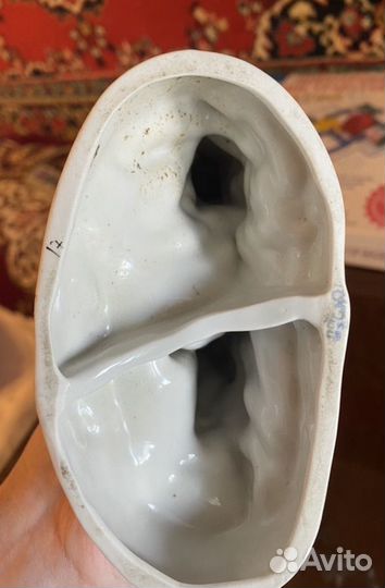 Фарфоровая статуэтка балерина-аист