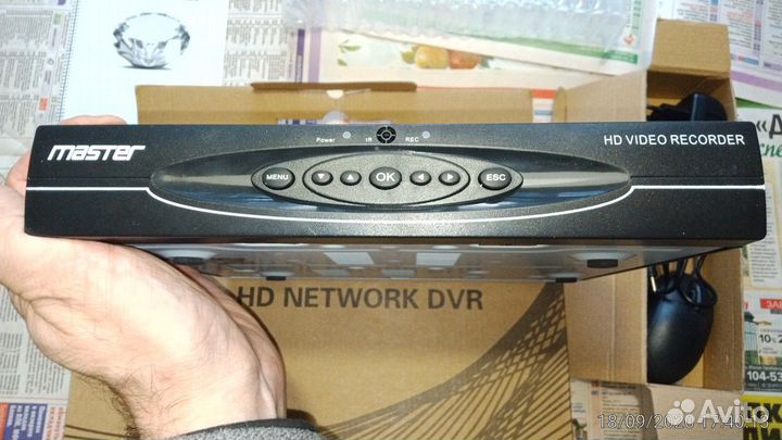 FullHD видеорегистратор Master MR-HR4MP04L