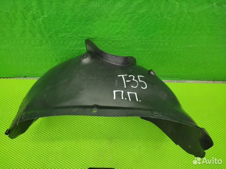 Подкрылок передний левый VW Touareg 2002-2007