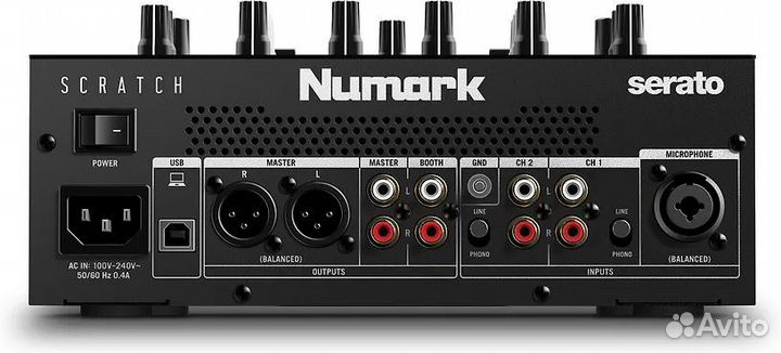 Новый DJ-микшер Numark Scratch EU