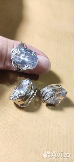 Серебряный комплект