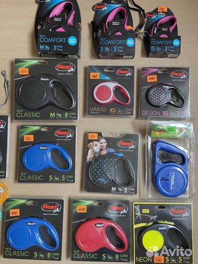 Рулетки флекси для собак